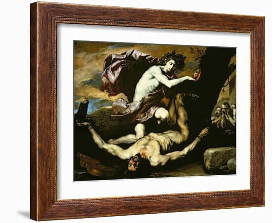 Apollo and Marsyas-Jusepe de Ribera-Framed Giclee Print