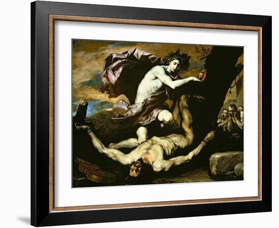 Apollo and Marsyas-Jusepe de Ribera-Framed Giclee Print