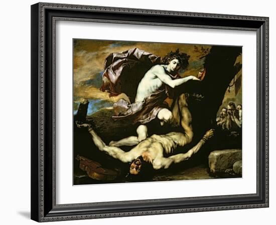 Apollo and Marsyas-Jusepe de Ribera-Framed Giclee Print