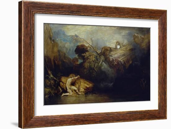 Apollo and Python-J. M. W. Turner-Framed Giclee Print