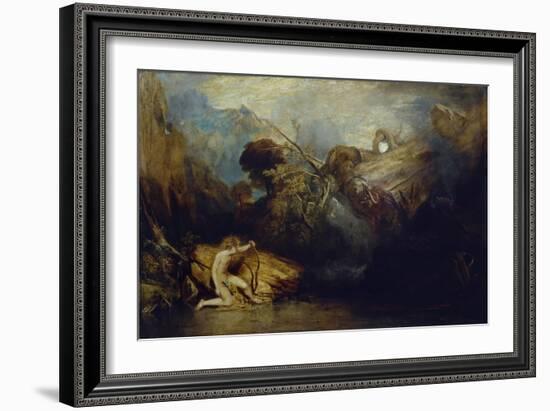 Apollo and Python-J. M. W. Turner-Framed Giclee Print