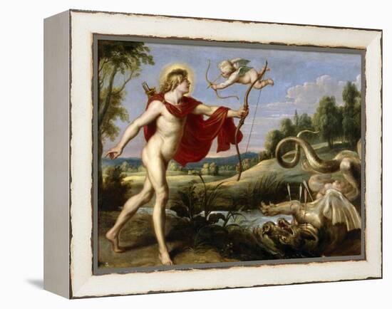 Apollo and the Python, 1636-1638-Cornelis de Vos-Framed Premier Image Canvas