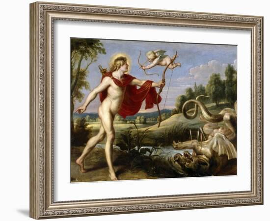 Apollo and the Python, 1636-1638-Cornelis de Vos-Framed Giclee Print