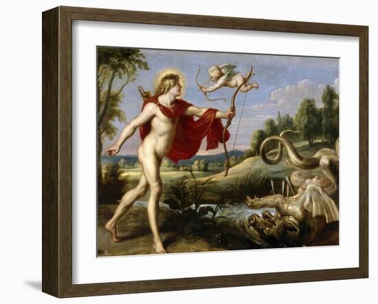 Apollo and the Python, 1636-1638-Cornelis de Vos-Framed Giclee Print