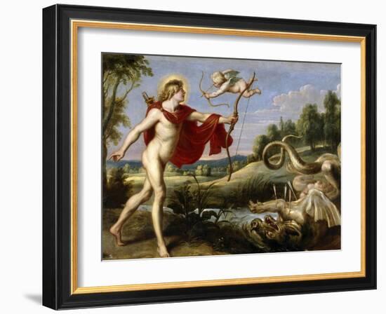 Apollo and the Python, 1636-1638-Cornelis de Vos-Framed Giclee Print