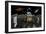 Apollo Astronauts Coming into Contact with an Alien Ufo While on the Moon-null-Framed Art Print