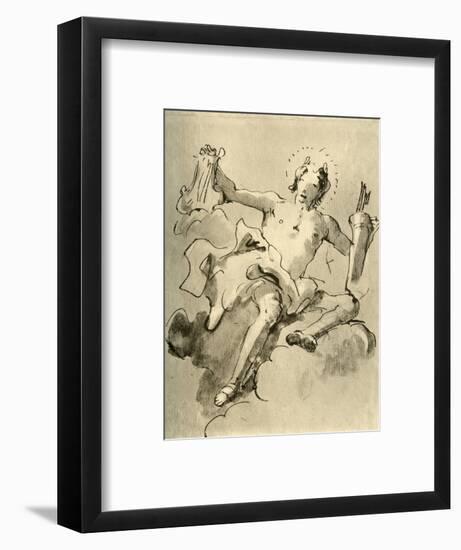 'Apollo', c1757, (1928)-Giovanni Battista Tiepolo-Framed Giclee Print
