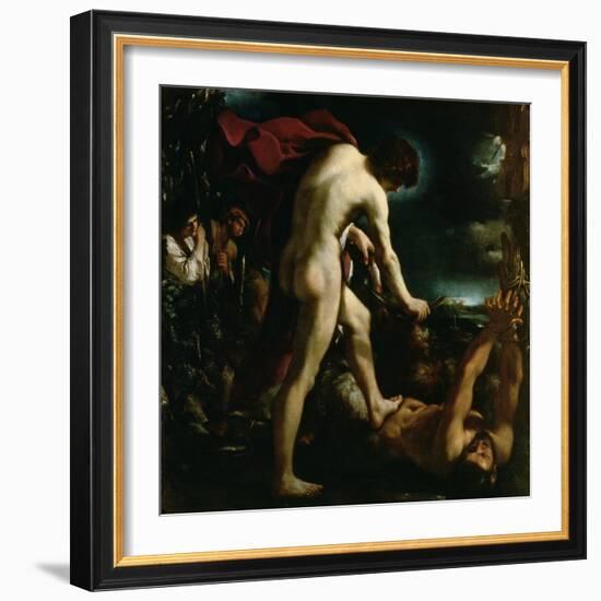 Apollo Flaying Marsyas, c.1618-Guercino-Framed Giclee Print