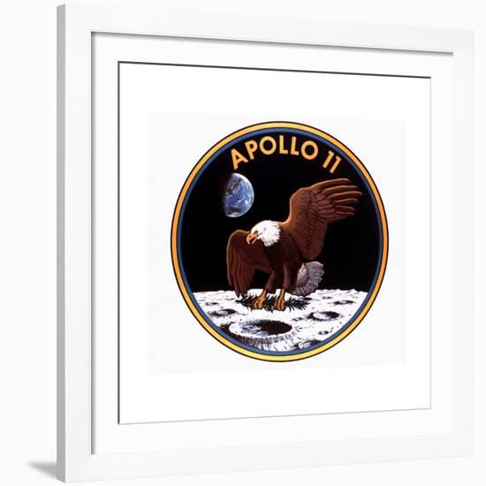 Apollo II Logo-null-Framed Giclee Print