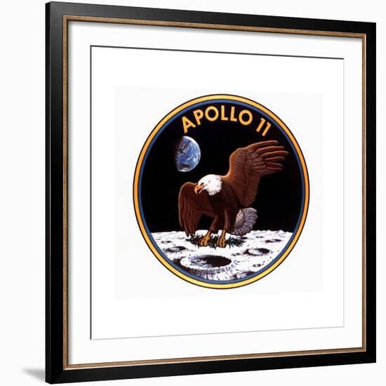 Apollo II Logo-null-Framed Giclee Print