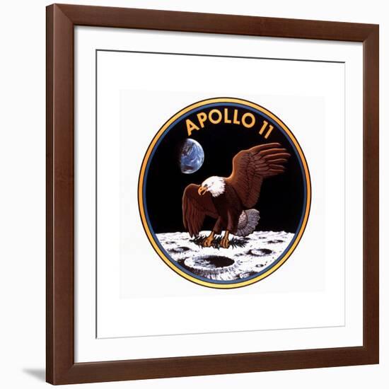 Apollo II Logo-null-Framed Giclee Print