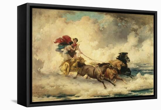 Apollo in the Chariot of the Sun-Frederik Arthur Bridgman-Framed Premier Image Canvas