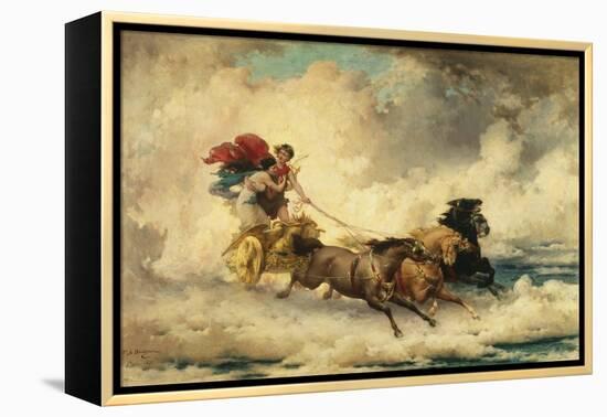 Apollo in the Chariot of the Sun-Frederik Arthur Bridgman-Framed Premier Image Canvas