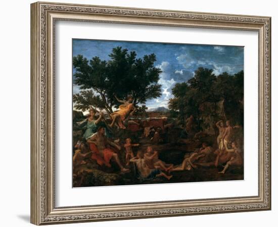 Apollo, Lover of Daphne, C1664-Nicolas Poussin-Framed Giclee Print