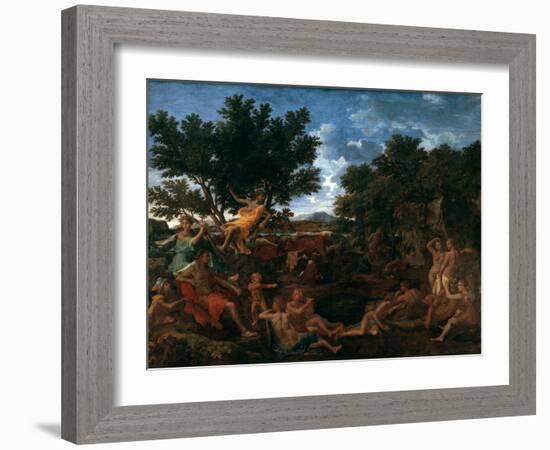 Apollo, Lover of Daphne, C1664-Nicolas Poussin-Framed Giclee Print