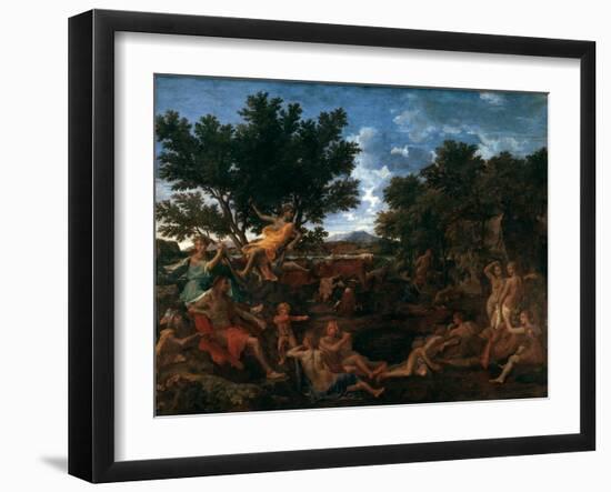 Apollo, Lover of Daphne, C1664-Nicolas Poussin-Framed Giclee Print