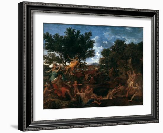 Apollo, Lover of Daphne, C1664-Nicolas Poussin-Framed Giclee Print