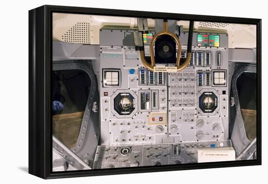 Apollo Lunar Module Interior-Mark Williamson-Framed Premier Image Canvas