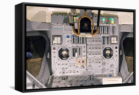 Apollo Lunar Module Interior-Mark Williamson-Framed Premier Image Canvas