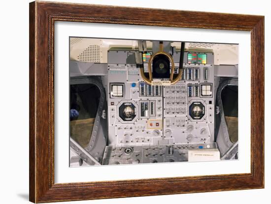 Apollo Lunar Module Interior-Mark Williamson-Framed Photographic Print