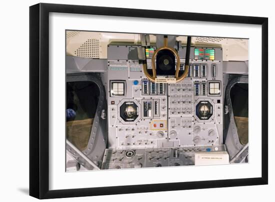 Apollo Lunar Module Interior-Mark Williamson-Framed Photographic Print