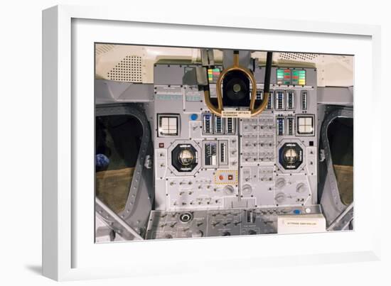 Apollo Lunar Module Interior-Mark Williamson-Framed Photographic Print