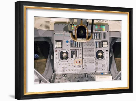 Apollo Lunar Module Interior-Mark Williamson-Framed Photographic Print