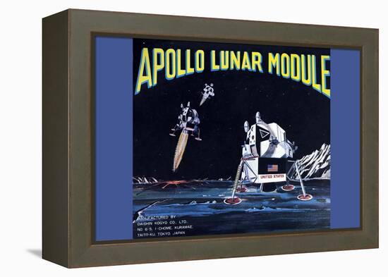 Apollo Lunar Module-null-Framed Stretched Canvas