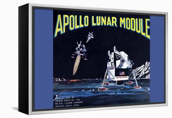 Apollo Lunar Module-null-Framed Stretched Canvas