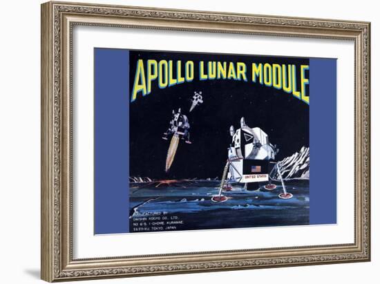 Apollo Lunar Module-null-Framed Art Print