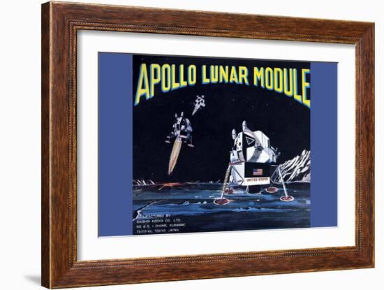 Apollo Lunar Module-null-Framed Art Print