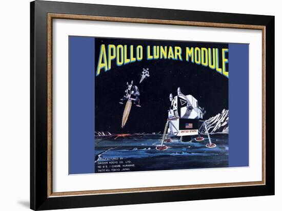 Apollo Lunar Module-null-Framed Art Print