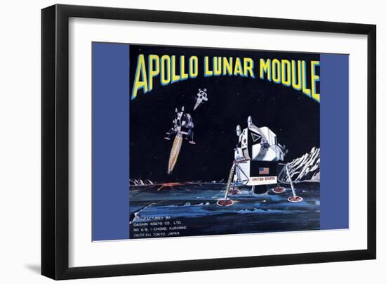 Apollo Lunar Module-null-Framed Art Print