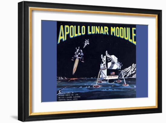 Apollo Lunar Module-null-Framed Art Print