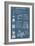 Apollo Missions - Blueprint Poster-Lantern Press-Framed Art Print