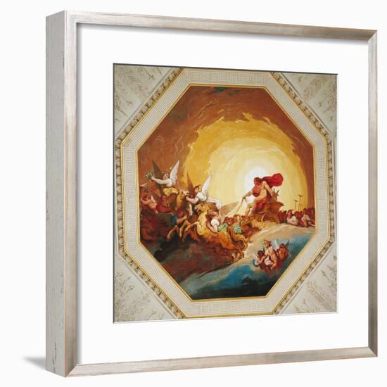 Apollo on the Chariot of Sun-Johannes Handschin-Framed Giclee Print