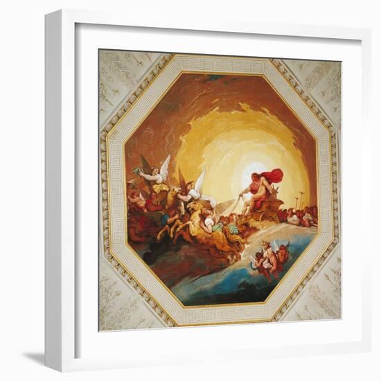 Apollo on the Chariot of Sun-Johannes Handschin-Framed Giclee Print