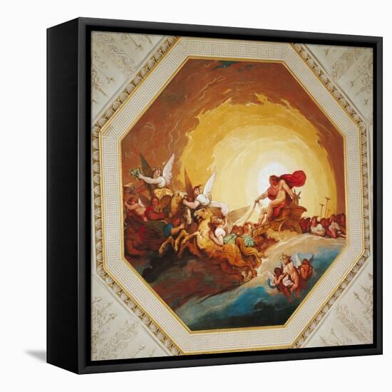 Apollo on the Chariot of Sun-Johannes Handschin-Framed Premier Image Canvas