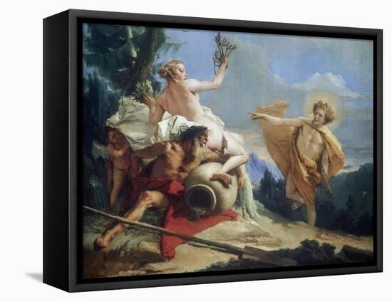 Apollo Pursuing Daphne, C1755-1760-Giovanni Battista Tiepolo-Framed Premier Image Canvas