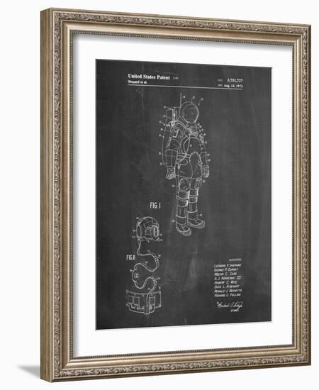 Apollo Space Suit Patent-Cole Borders-Framed Art Print