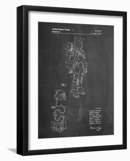 Apollo Space Suit Patent-Cole Borders-Framed Art Print