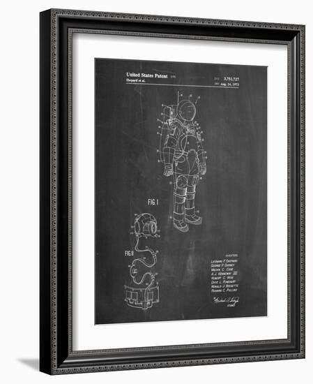 Apollo Space Suit Patent-Cole Borders-Framed Art Print