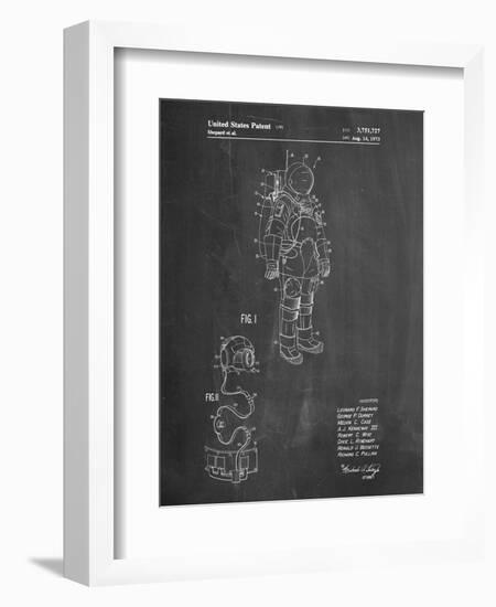 Apollo Space Suit Patent-Cole Borders-Framed Premium Giclee Print