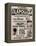 Apollo Theatre Ad: Soul Brothers, Isley Brothers, Dionne Warwick, Five Royales, Charades, Carletons-null-Framed Stretched Canvas