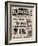 Apollo Theatre Ad: Soul Brothers, Isley Brothers, Dionne Warwick, Five Royales, Charades, Carletons-null-Framed Premium Giclee Print