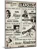 Apollo Theatre: Earl Hines, Louis Armstrong, Ella Fitzgerald, Fletcher Henderson and More-null-Mounted Art Print