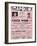 Apollo Theatre  Handbill: Chick Webb, Ella Fitzgerald, Cook and Brown, Wolford's Pets and More-null-Framed Premium Giclee Print