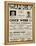 Apollo Theatre  Handbill: Chick Webb, Ella Fitzgerald, Cook and Brown, Wolford's Pets and More-null-Framed Stretched Canvas