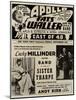 Apollo Theatre  Handbill: Fats Waller, Lucky Millinder, Sister Tharpe-null-Mounted Art Print