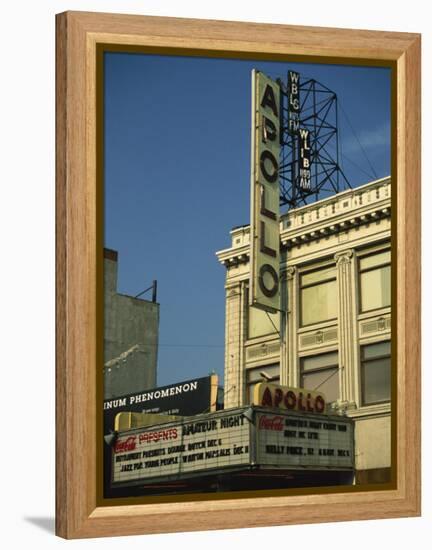 Apollo Theatre, Harlem, New York City, United States of America, North America-Ethel Davies-Framed Premier Image Canvas